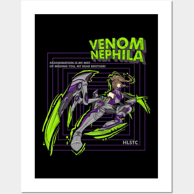 Mobile Legends Hanabi Venom Nephila Wall Art by Holistic